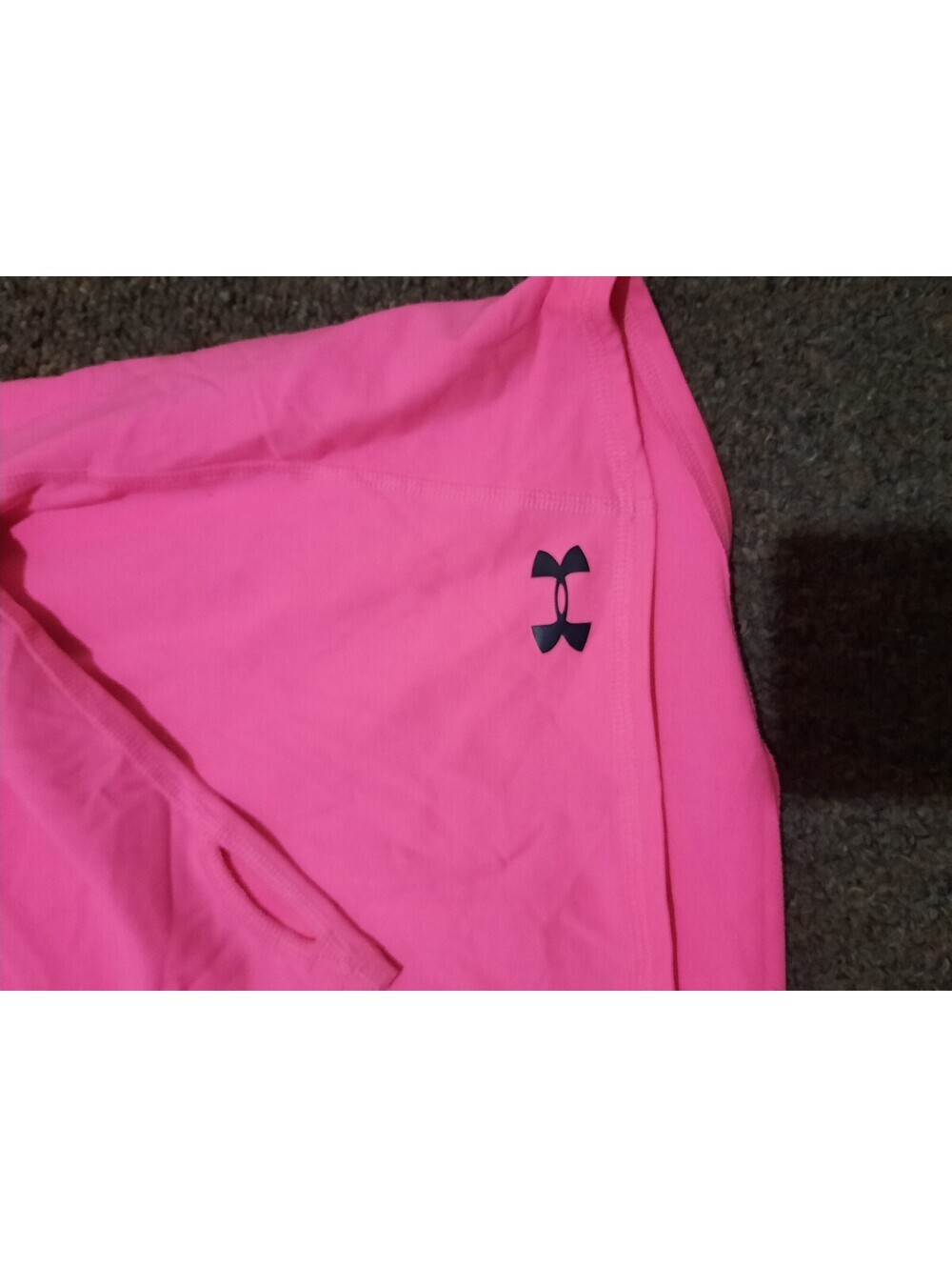 Under Armour Pink Long Sleeve Hoodie Pullover Top Youth XL - Picture 3 of 5